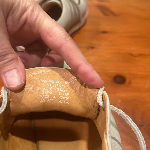 SPERRY  'Gold Cup Cruz' Cap Toe Sneaker 9 Lace Up Women's Shoe  Leather Grey - Picture 4 of 9